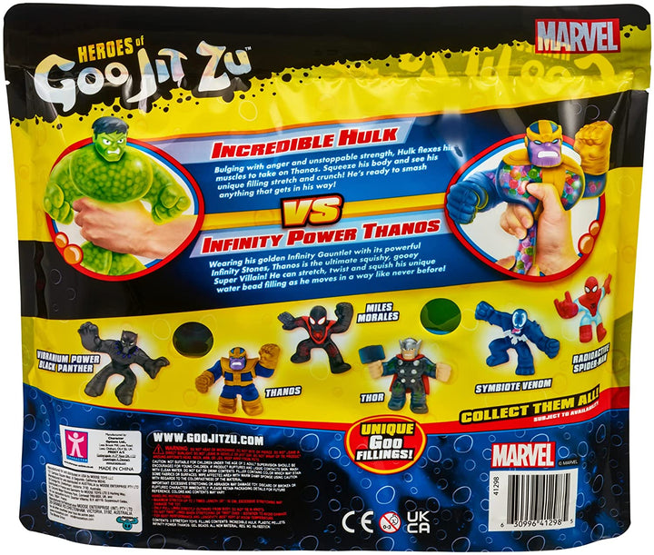 Heroes of Goo Jit Zu MARVEL VERSUS PACK - THANOS VS HULK, 41298