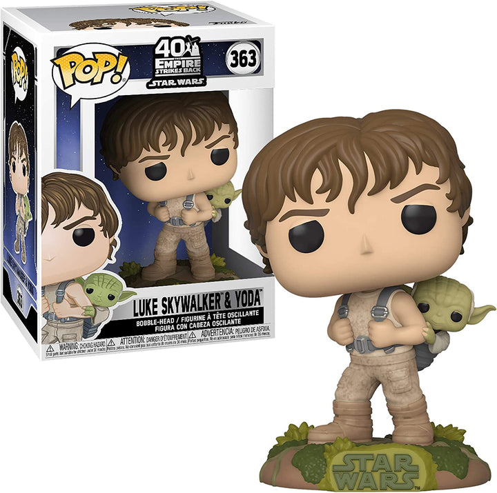 Star Wars Luke Skywalker & Yoda Funko 46768 Pop! Vinyl #363