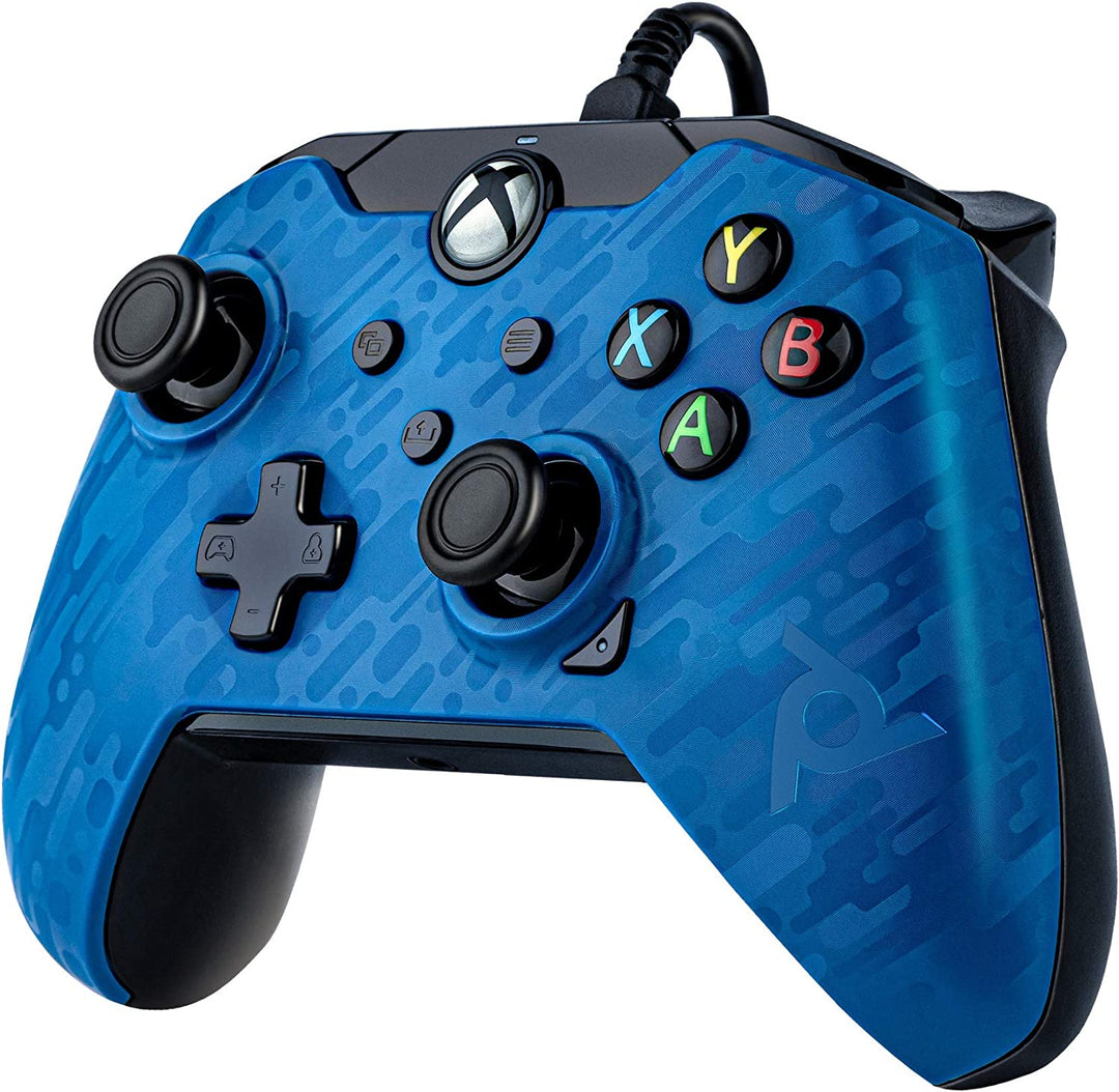 PDP Controller Wired for Xbox Series X?S, Revenant Blue