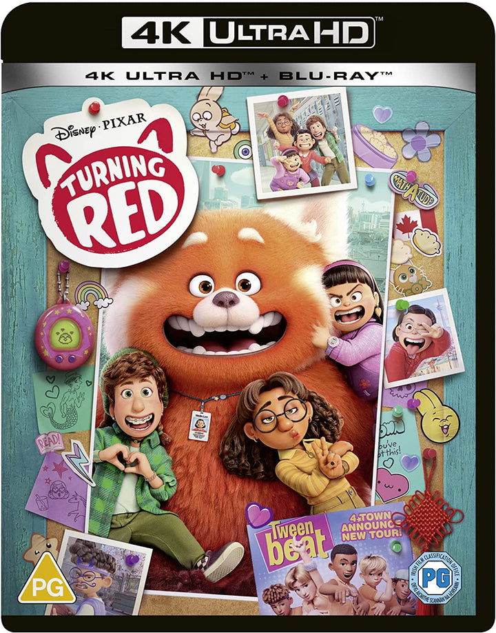 Disney & Pixar's Turning Red 4K UHD [Blu-ray] [2022] [Region Free]