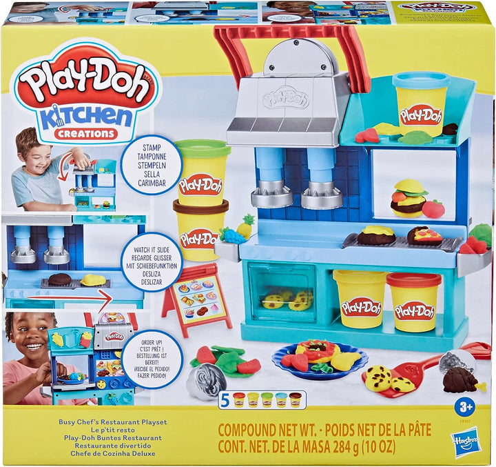 Play-Doh Kitchen Creations Busy Chef's Restaurant Playset