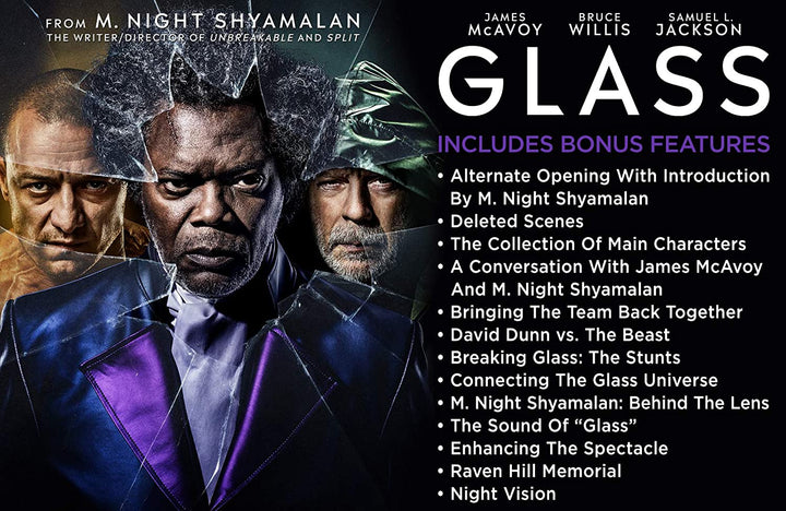 Glass - Thriller/Drama [Blu-ray]