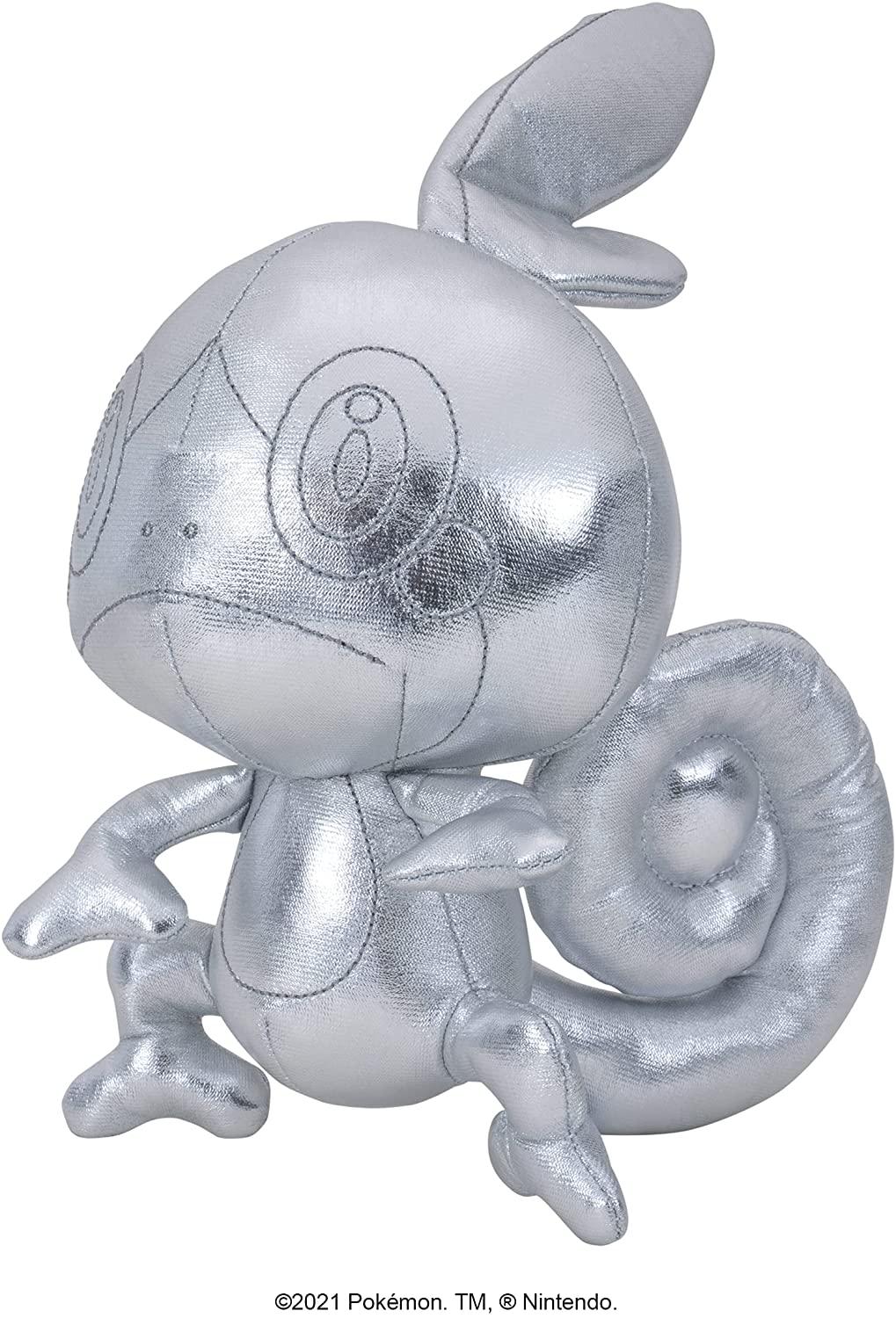 Pokemon 674 PKW0241 EA 25th Celebration 8" Silver Sobble Plush