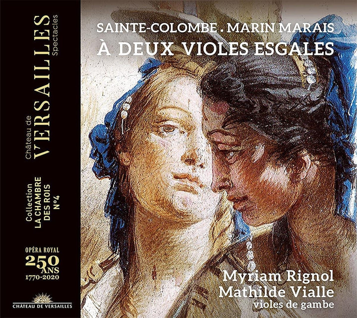 Sainte-Colombe & Marin Marais: A deux violes esgales [Audio CD]