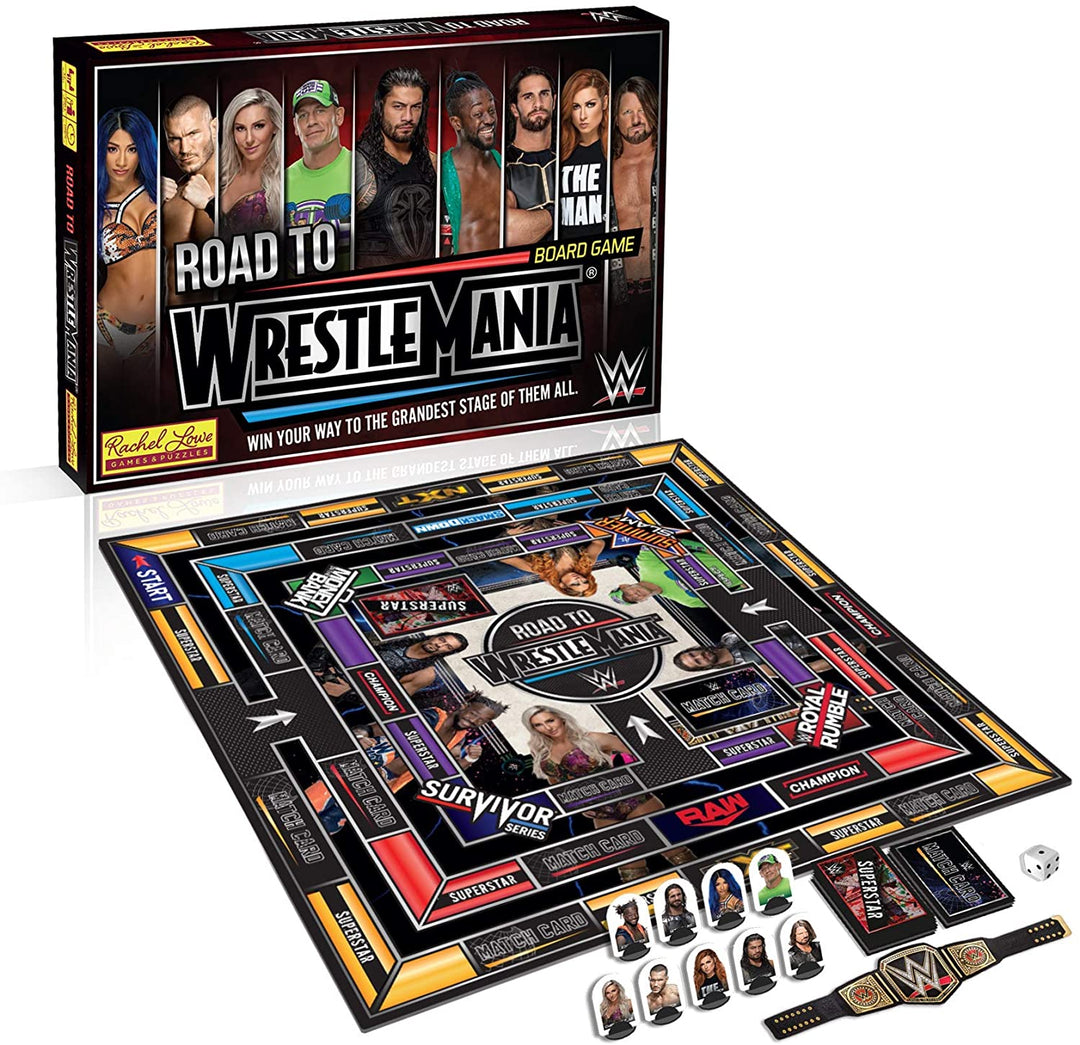 Rachel Lowe Games & Puzzles WWE Road to Wrestlemania Board Game (5060550750324)