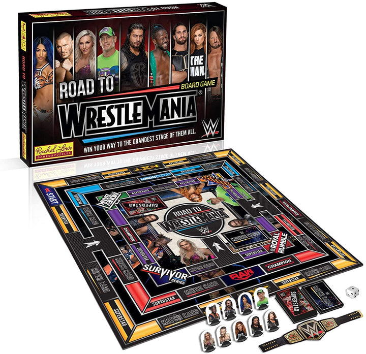 Rachel Lowe Games & Puzzles WWE Road to Wrestlemania Board Game (5060550750324)