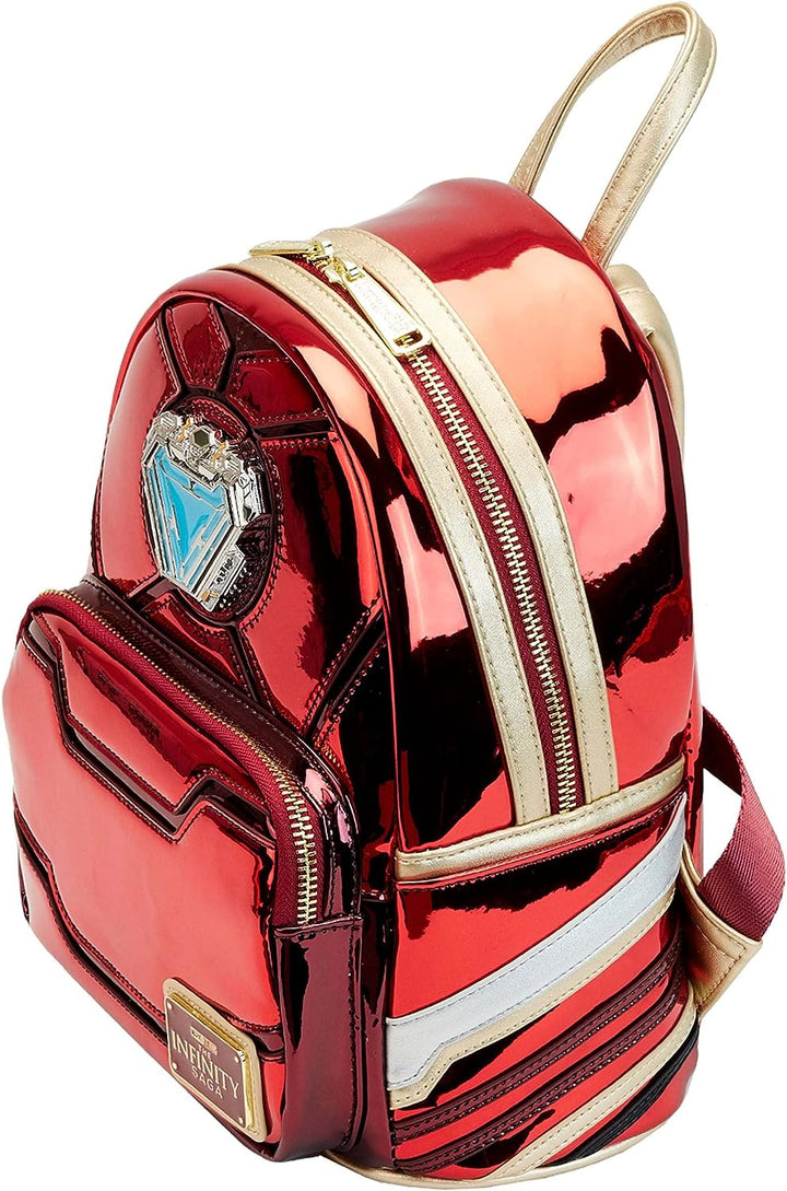 Loungefly Marvel Mini Backpack Iron Man 15th Anniversary Cosplay Official Red