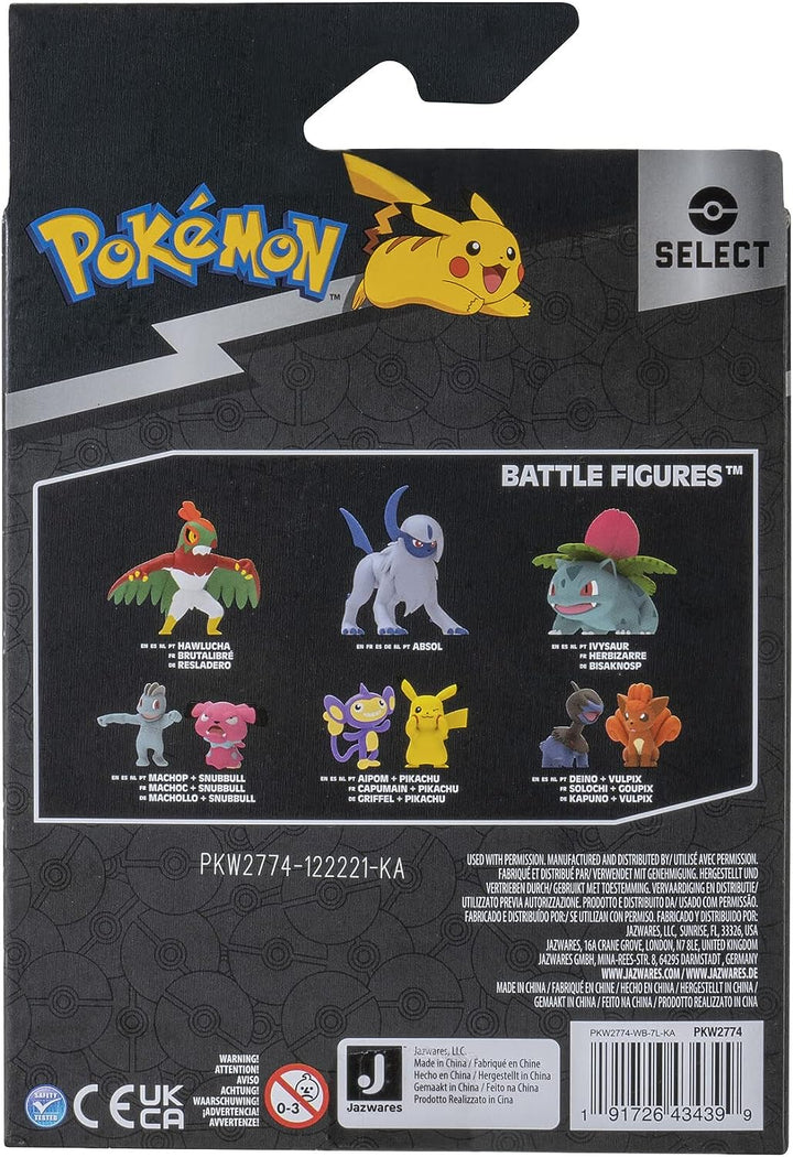 Pokemon PKW2774 Pokemon Select Evolution 2 Pack-Features 2 Cubone & 3-Inch Marowak Battle Figures-Authentic Details