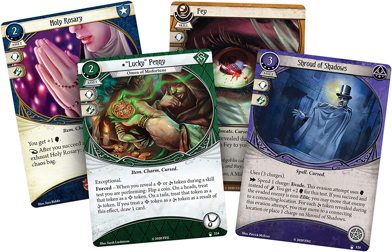 Fantasy Flight Games Arkham Horror: Das Kartenspiel Ein Licht im Nebel Mythos Pack 4