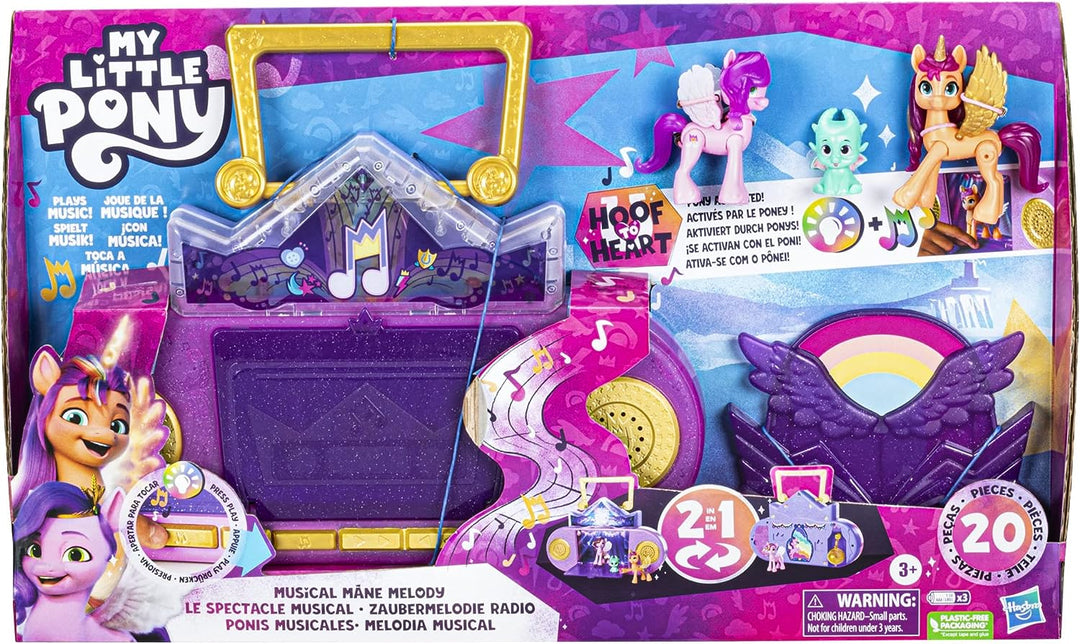 My Little Pony: Make Your Mark Toy Musical Mane Melody – Playset with Lights and Sounds