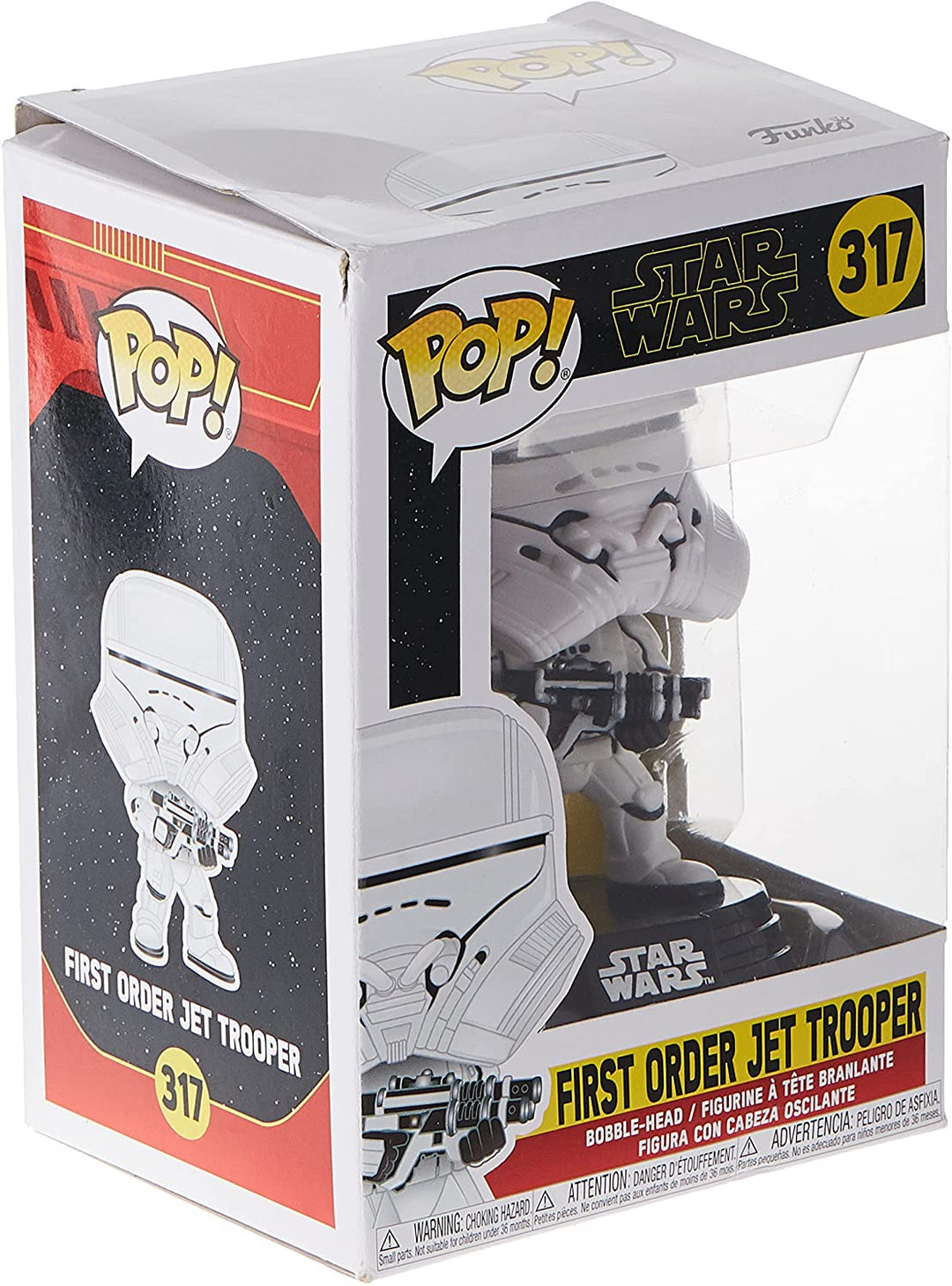 Star Wars First Order Jet Trooper Funko 39899 Pop! Vinilo # 317