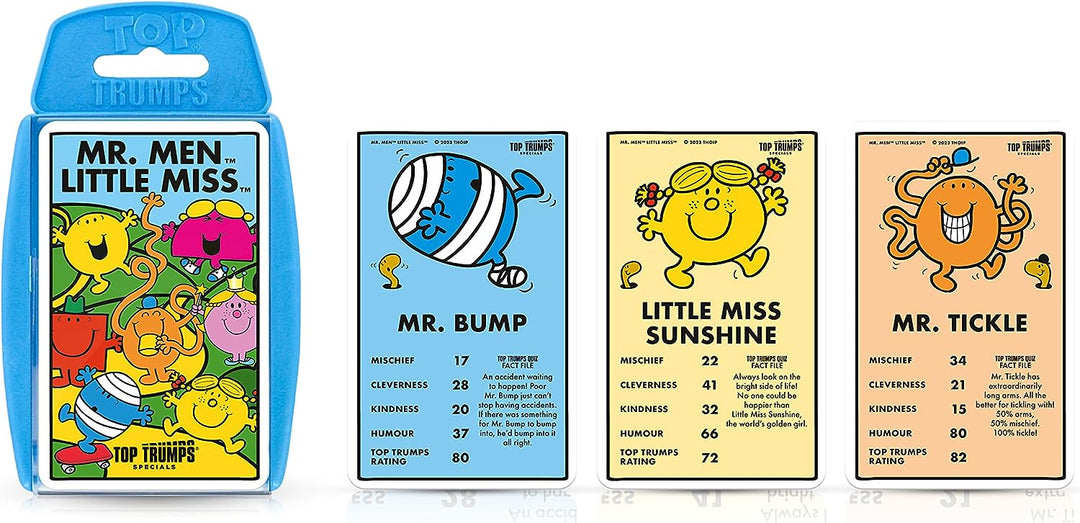 Mr Men & Little Miss Top Trumps Specials Card Game