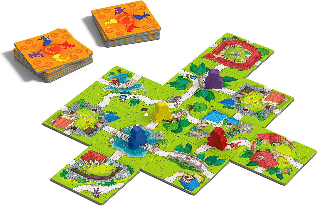 Z-Man Games | My First Carcassonne | Board Game | Ages 4 and up | 2-4 Players |