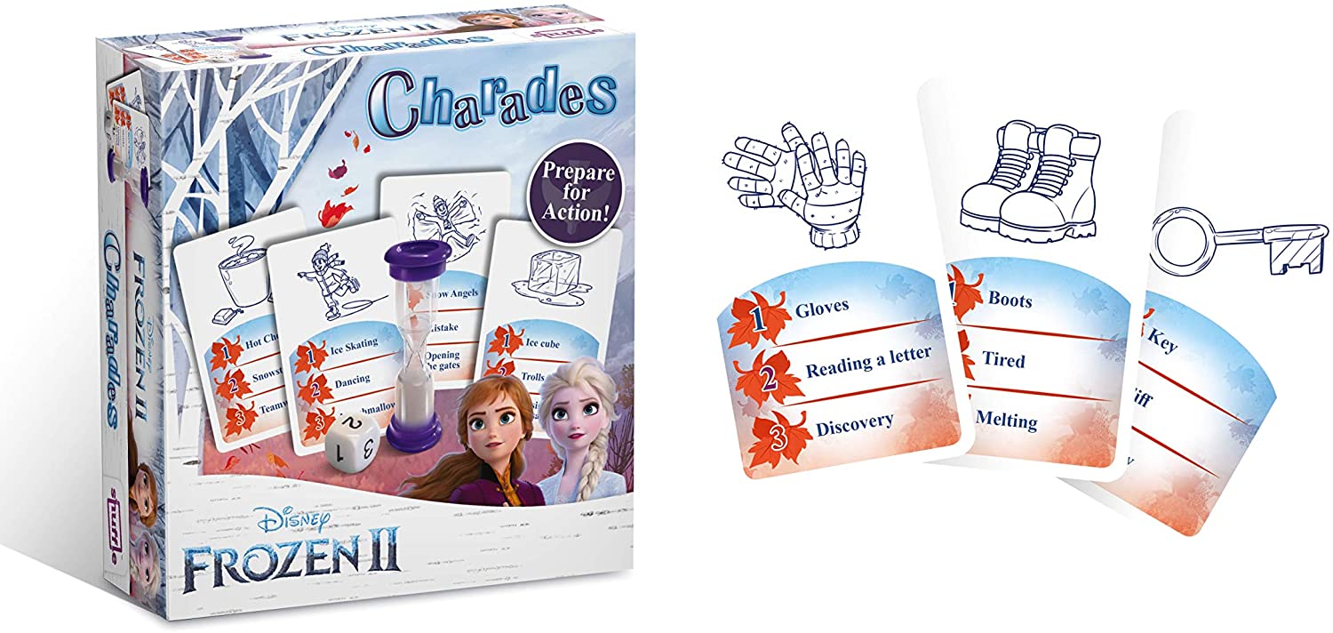Disney Frozen 2 Charades Card Game for Kids & Families