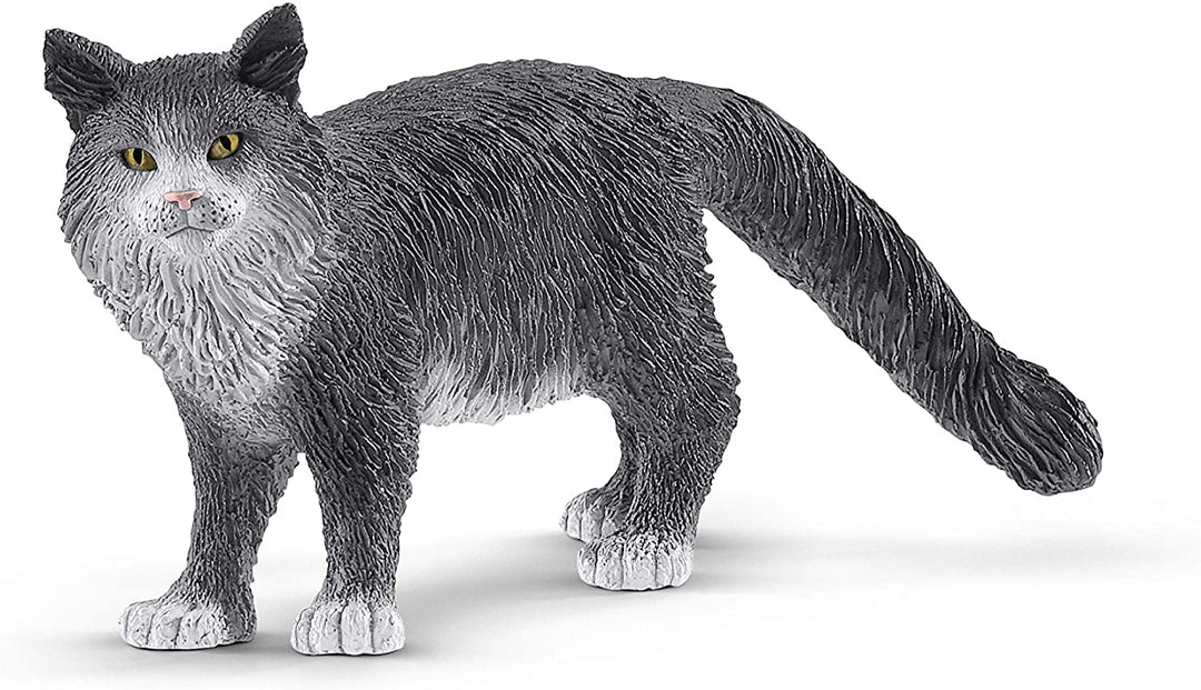 Schleich 13893 Farm World Maine Coon gato