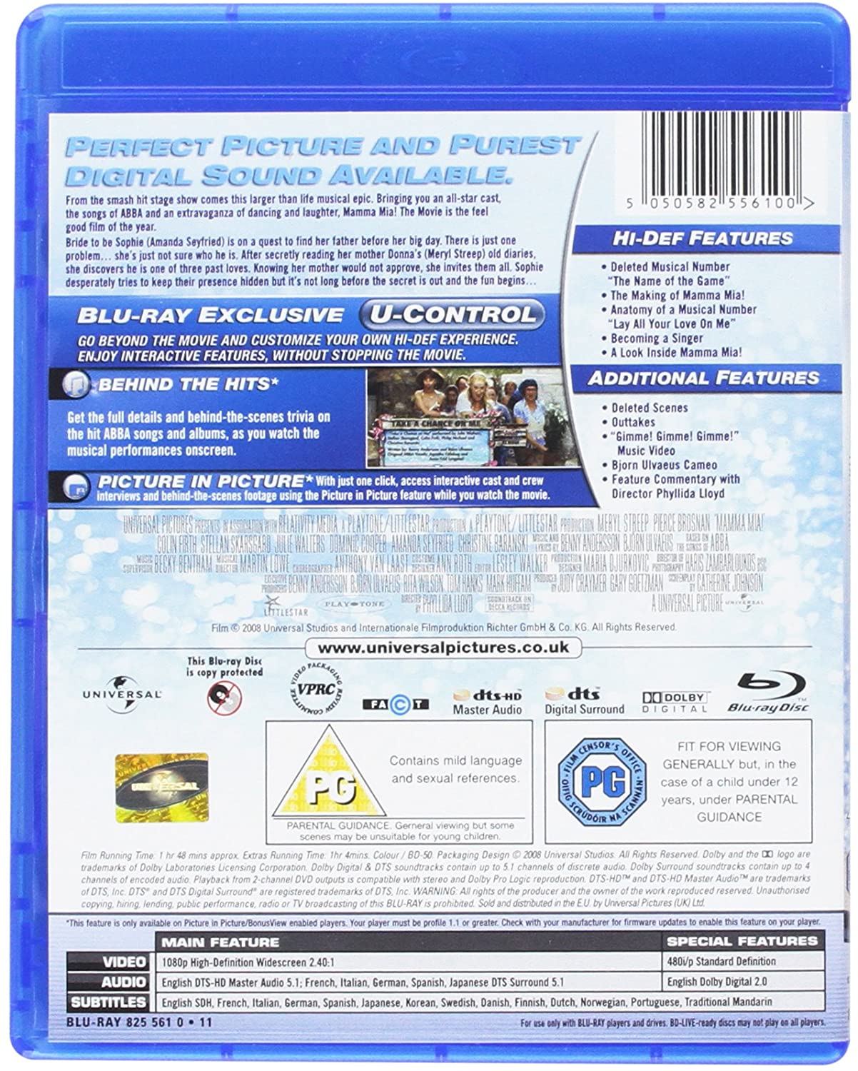 Mamma Mia! (2008) - Blu-Ray