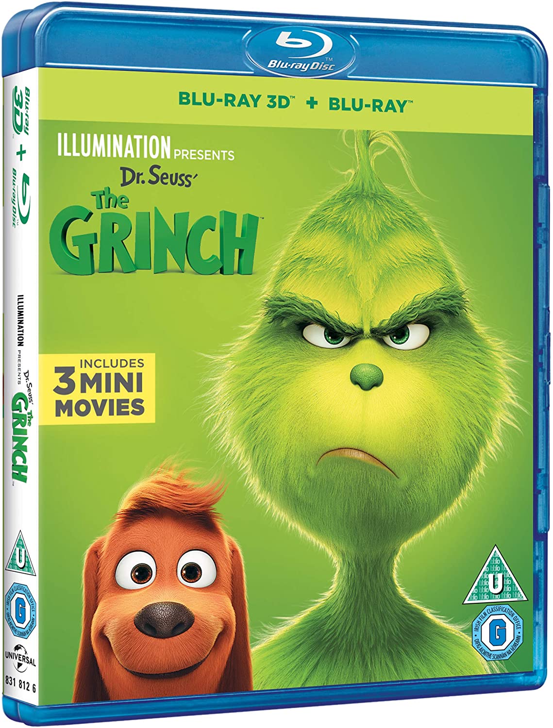 The Grinch (3D + Blu-ray) [2018] [Region Free]