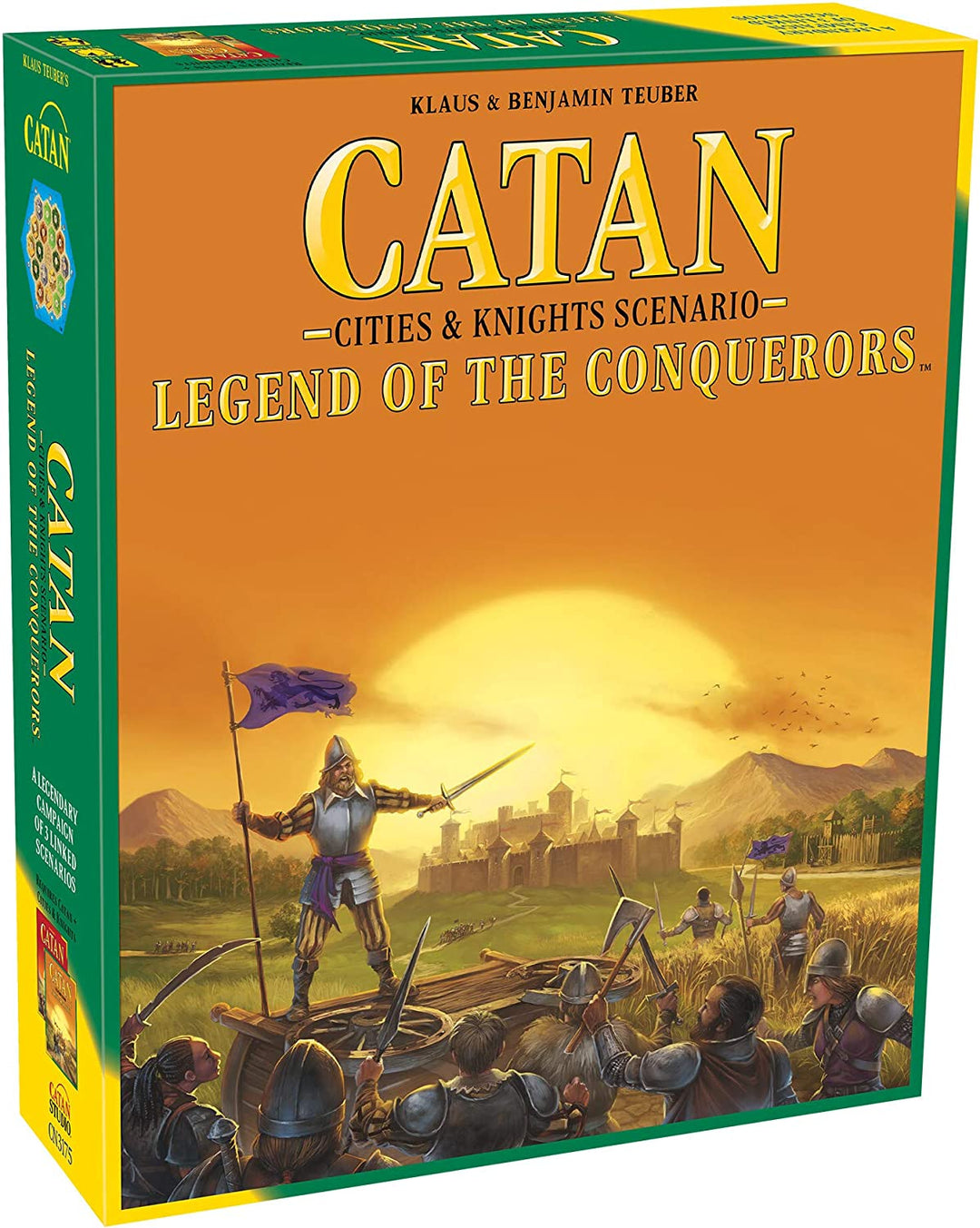 Catan: Legend of the Conquerors Cities & Knights Scenario