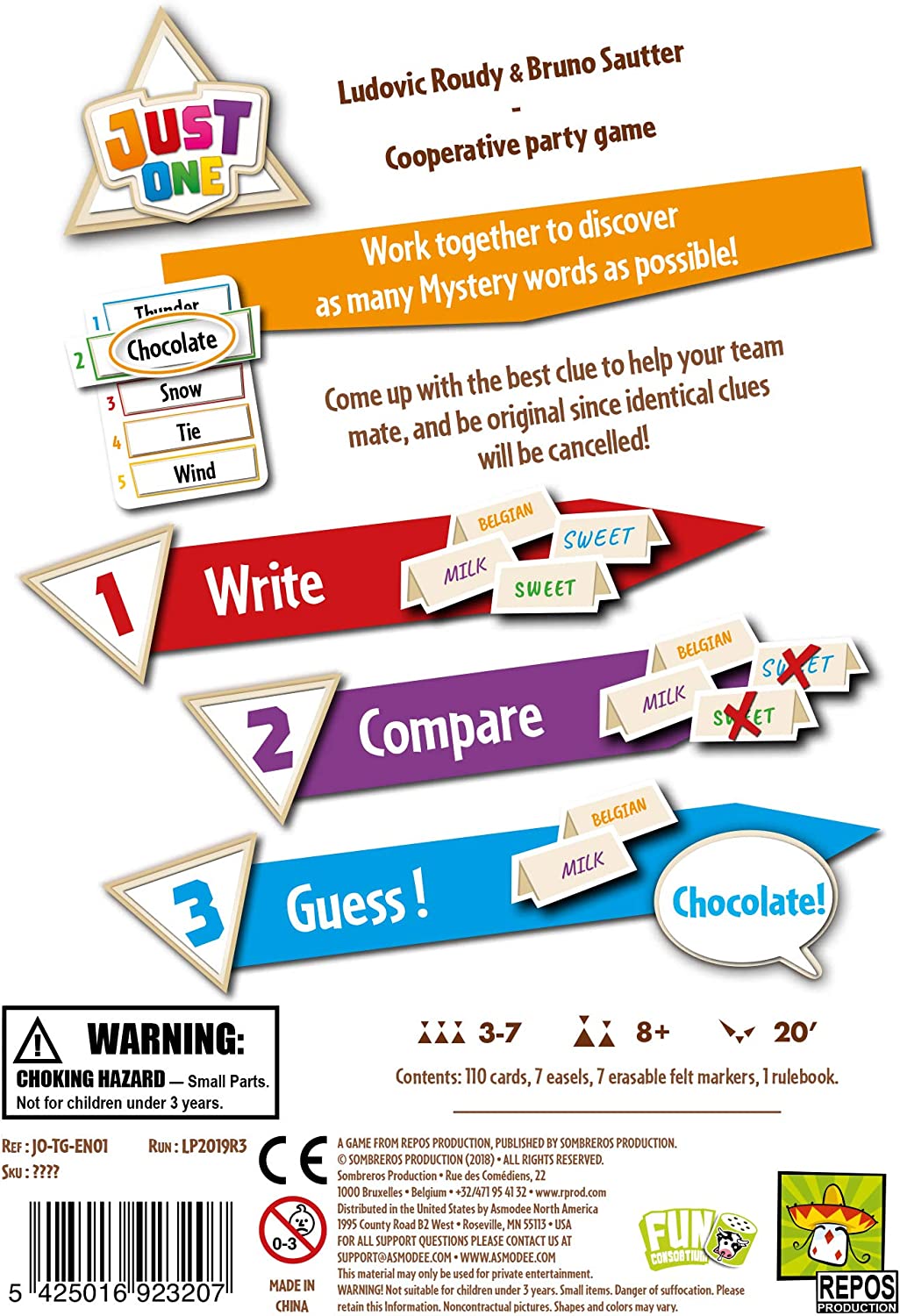 Repos Production Just One Board Game 3