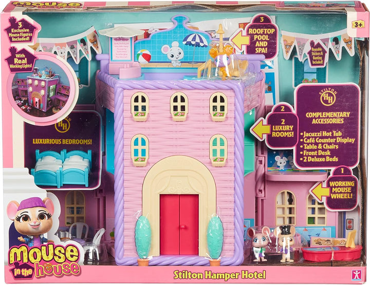 Character Options 7396 Millie & Friends Mouse in The House Stilton Hamper Hotel Playset