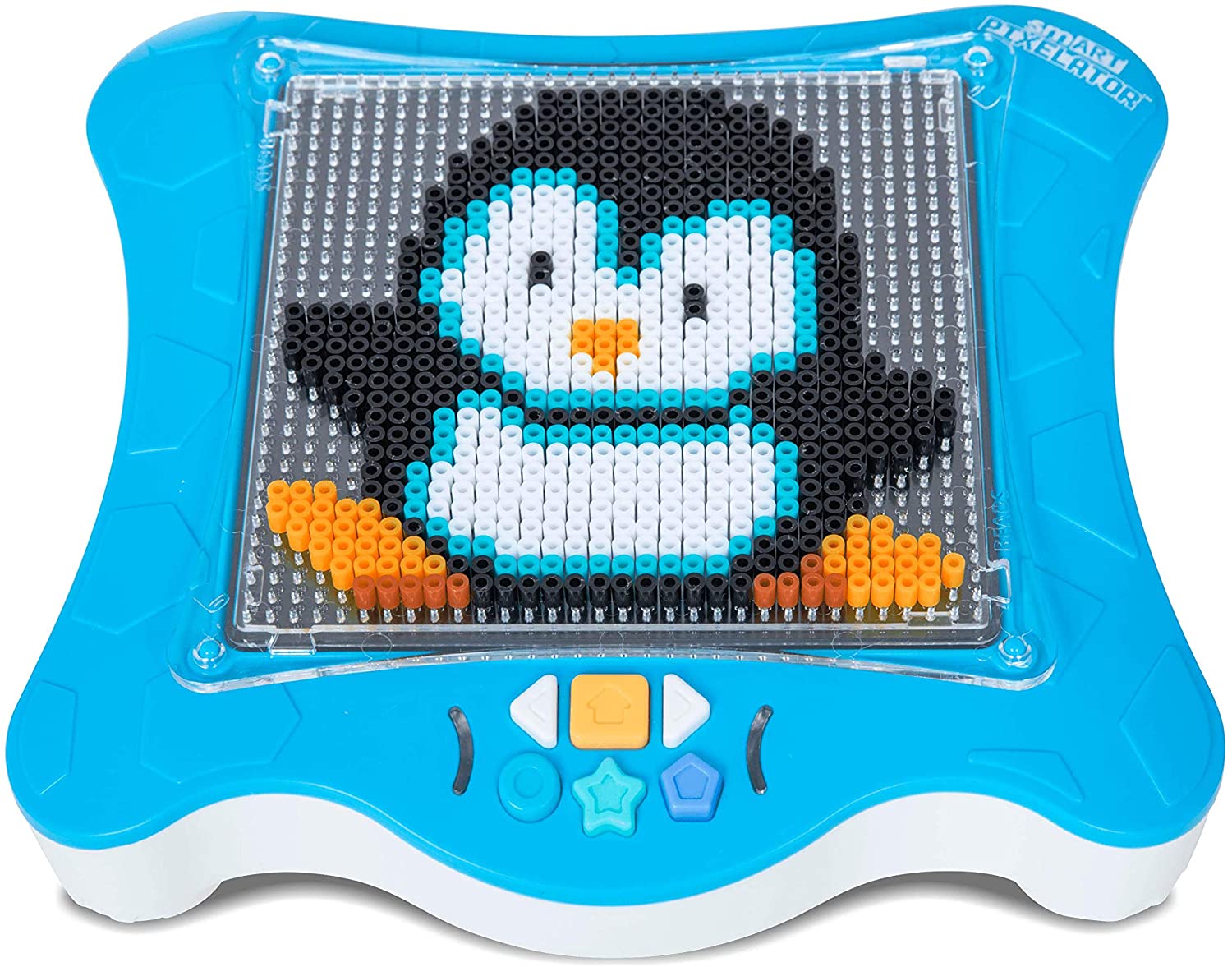 smART Pixelator SPX596 - Creative Pixel Art Maker with 1,300 Beads & SD Card
