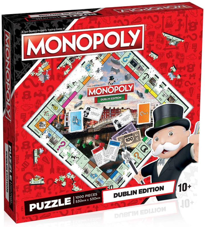 Dublin Monopoly Juego de rompecabezas de 1000 piezas