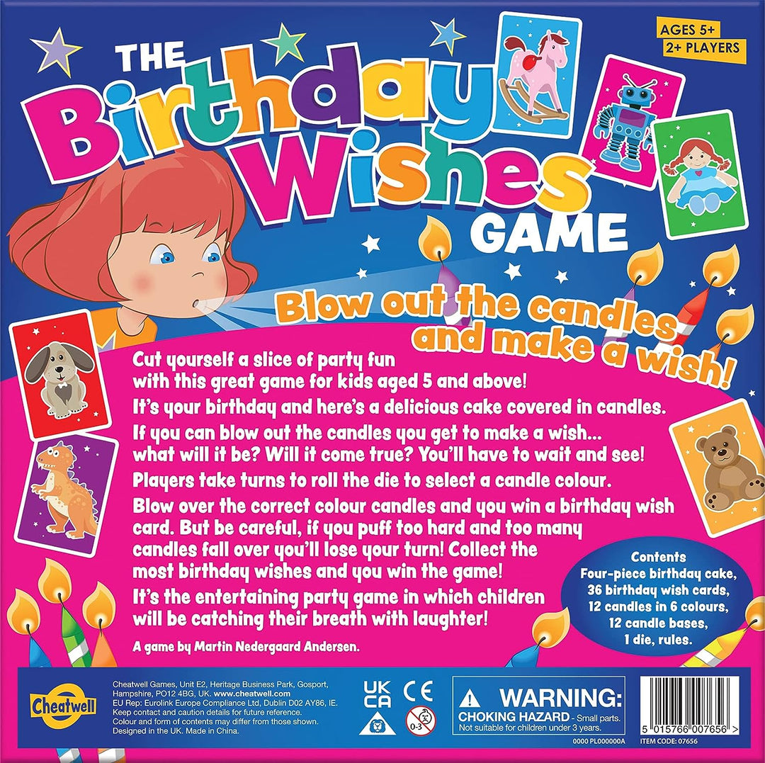 Cheatwell Games Birthday Wishes Game