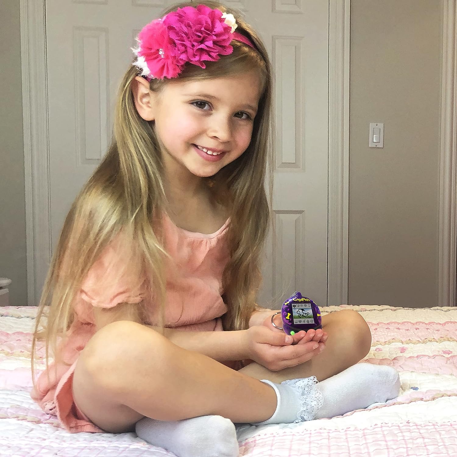 Giga Pets Puppy Dog Virtual Pet Toy - Upgraded Collector's Edition with Glossy Translucent Shell - 5 Years and Up 3