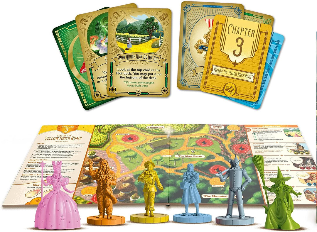 Ravensburger The Wizard of Oz Adventure Book - Family Strategy Board Games for Kids and Adults