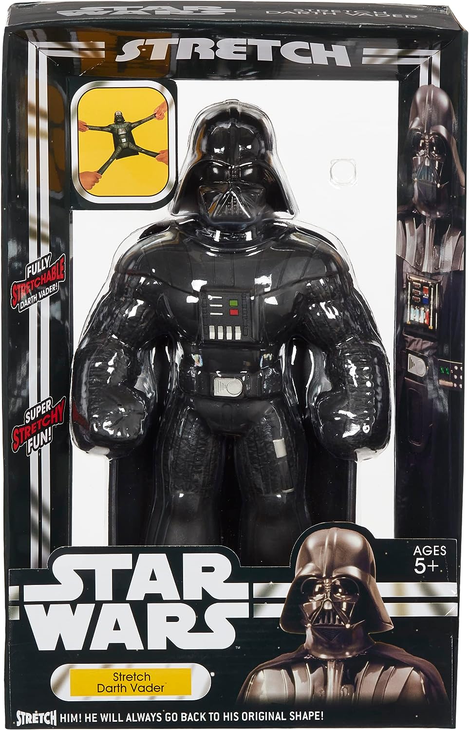 STAR WARS LARGE DARTH VADER STRETCH TOY, STRETCH ARMSTRONG, AMAZING STRETCHY FUN