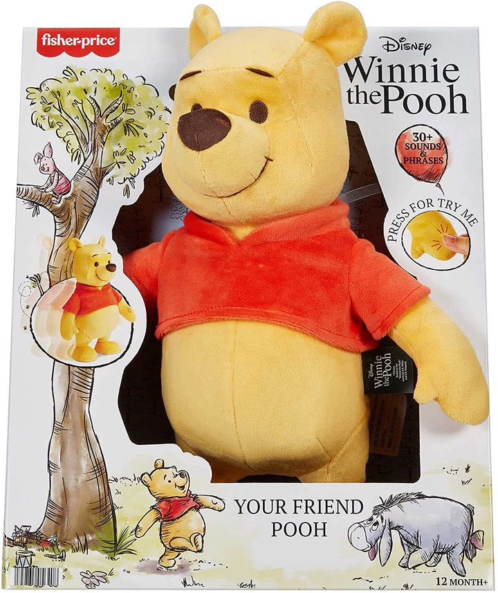 Disney Winnie the Pooh Your Friend Pooh Feature Plush, HGR58