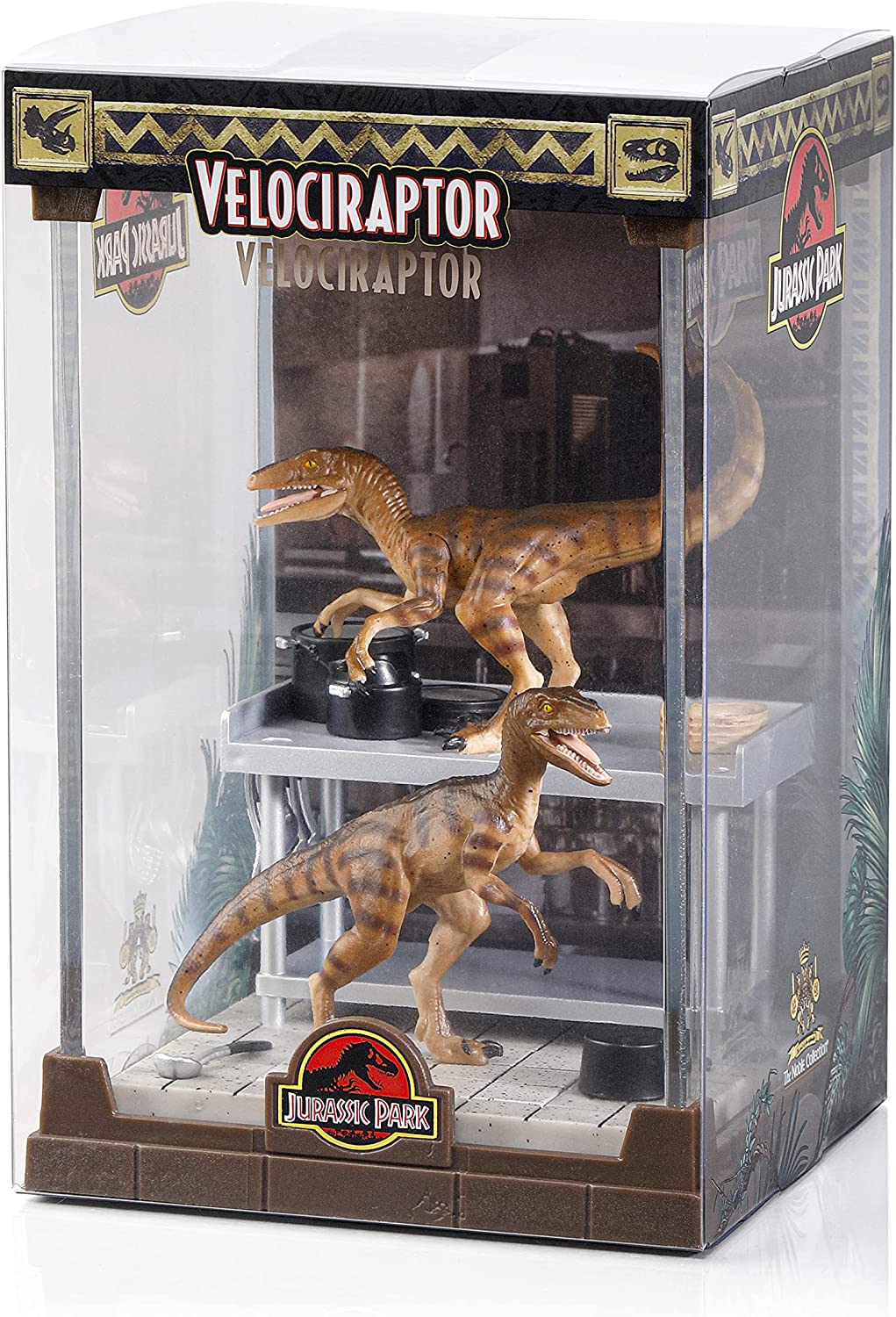 The Noble Collection Velociraptor Diorama