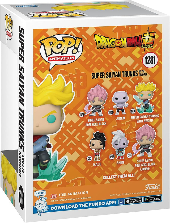 Animation: DBS - Super Saiyan Trunks With Sword - Glow In the Dark Funko 60245 Pop! Vinyl #1281