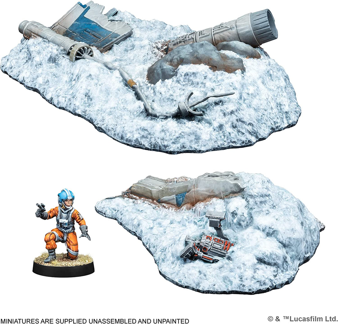 Star Wars: Legion - Crashed X-Wing Battlefield Expansion