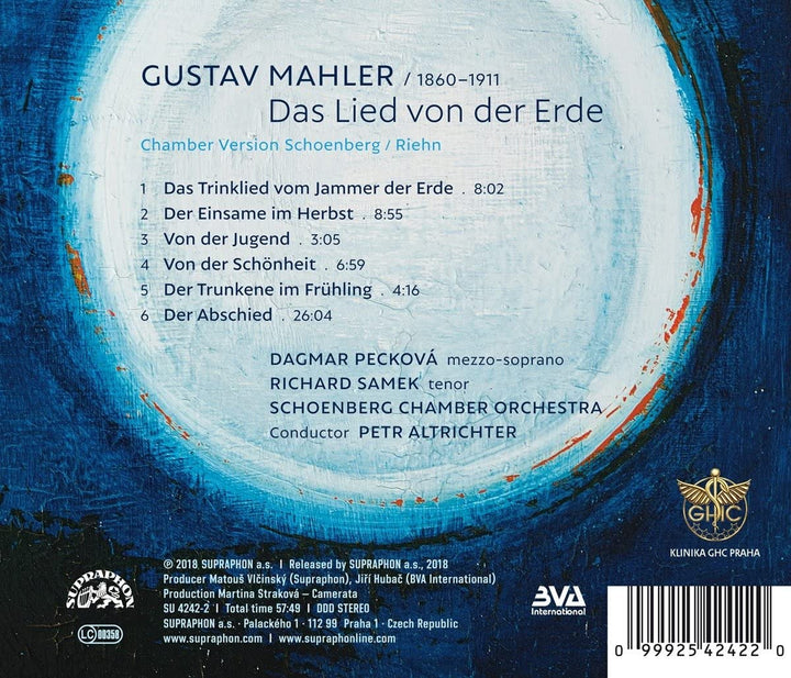 Mahler: Das Lied von der Erde [Audio CD]