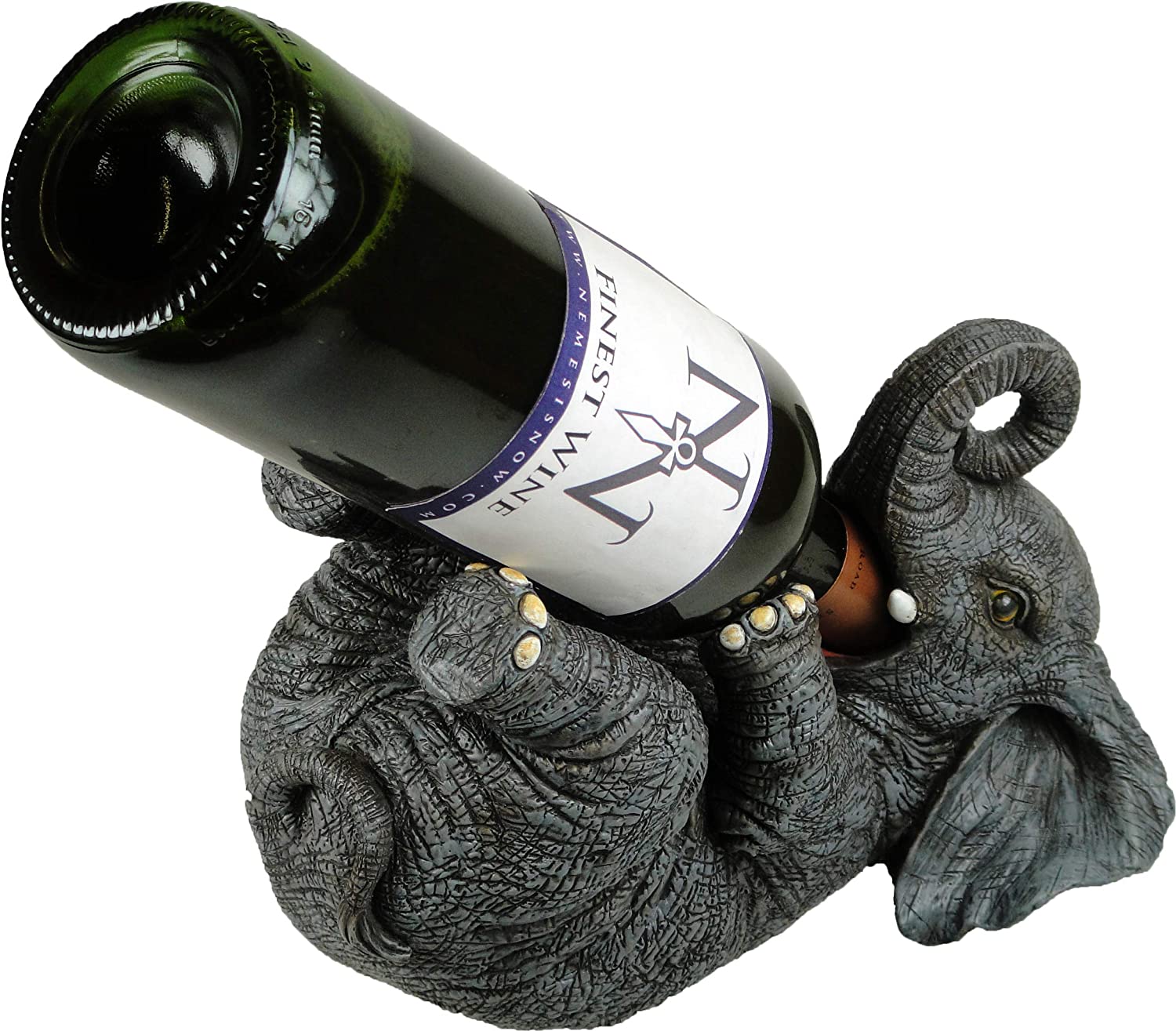 Nemesis Now - Guzzlers Elephant Wine Bottle Holder (EXA80004) 9