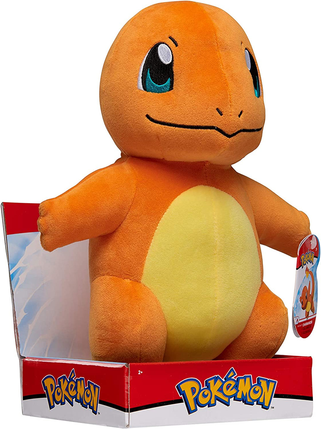 WCT PKW0060 Charmander PLUSH-12-Inch Pokemon Plush-Authentic Details-Toys for Ki