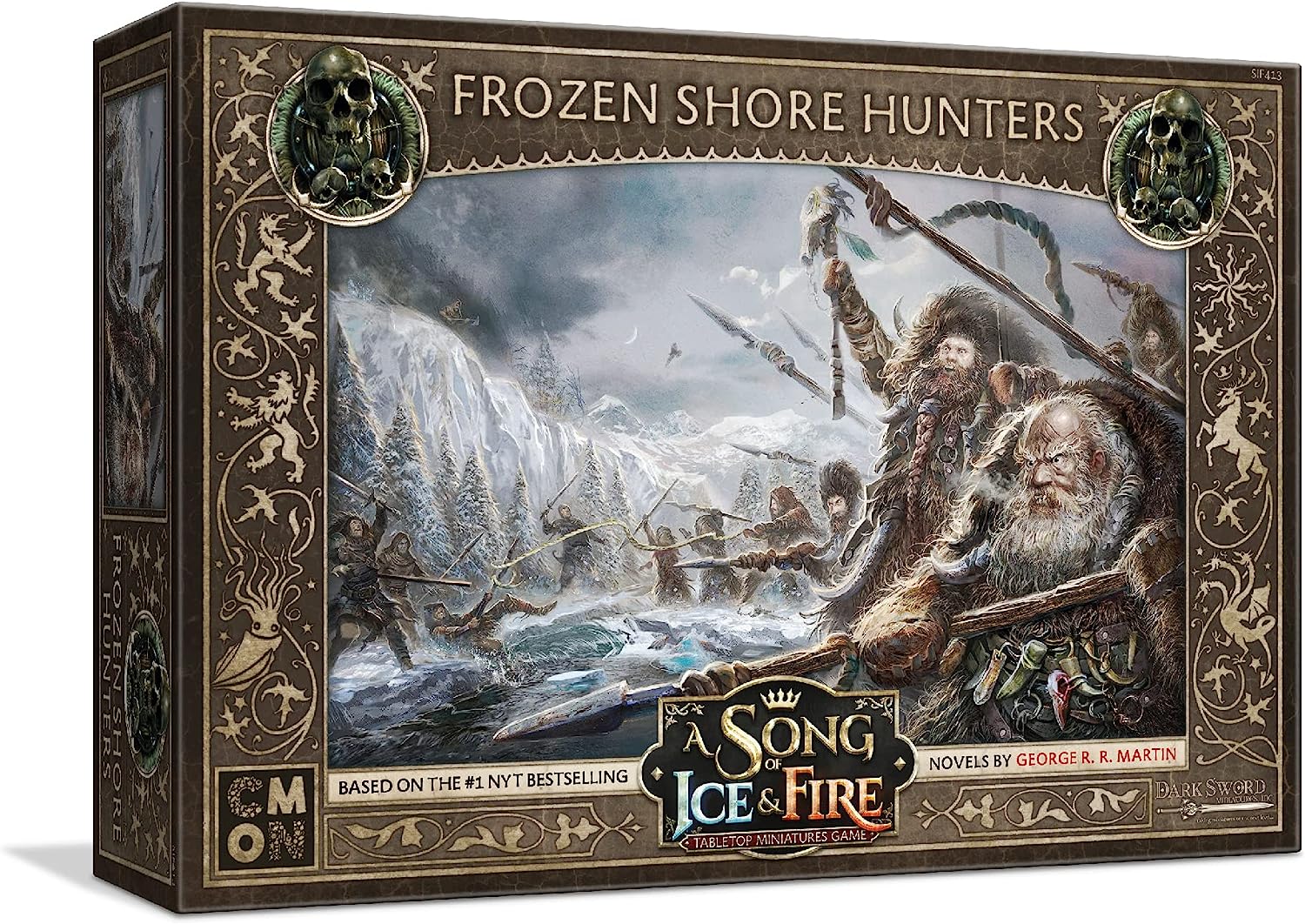 CMON A Song of Ice and Fire Tabletop Miniatures Game Frozen Shore Hunters Unit Box 4