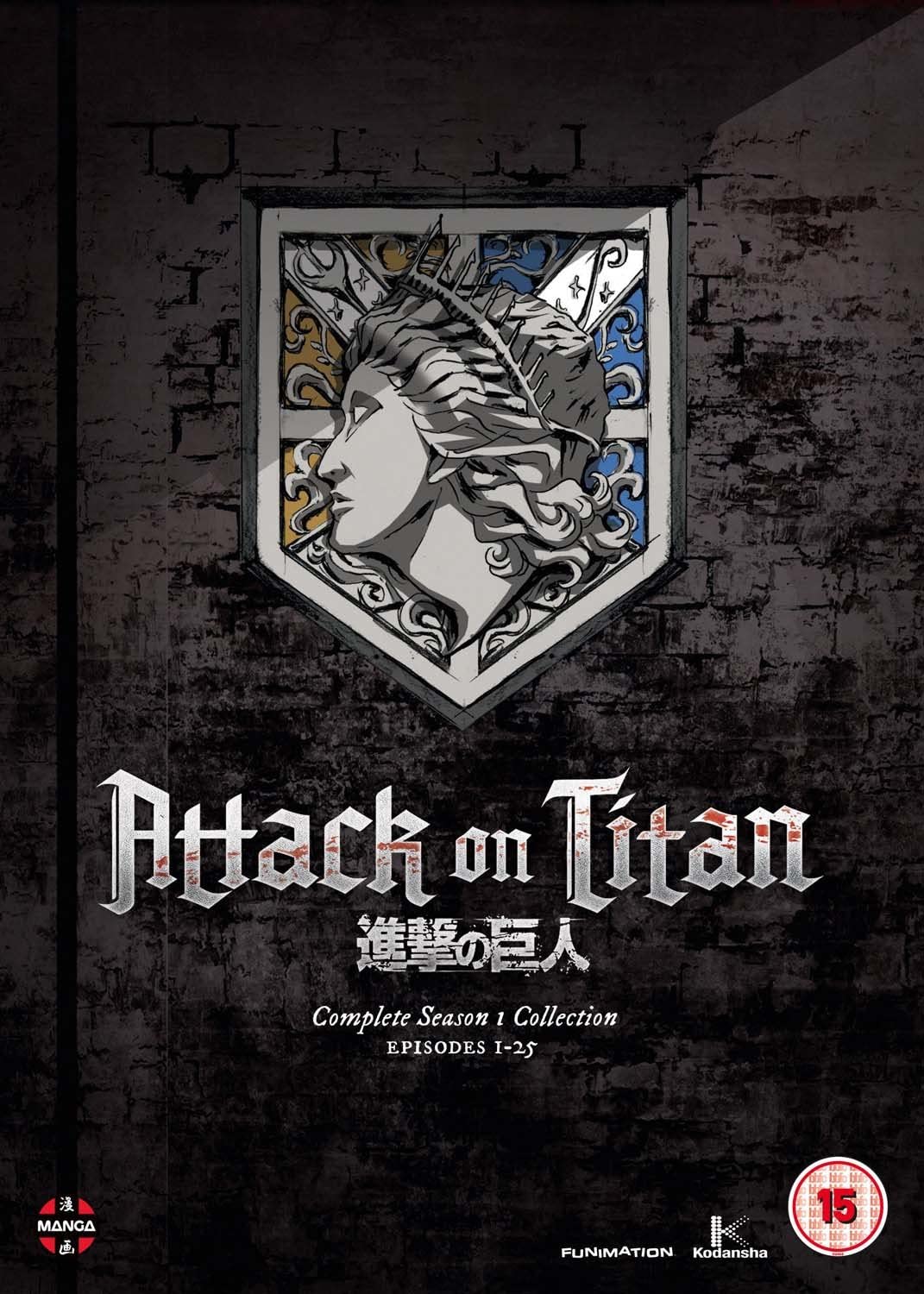 Attack on Titan: Complete Season One Collection - Action Fiction [DVD]