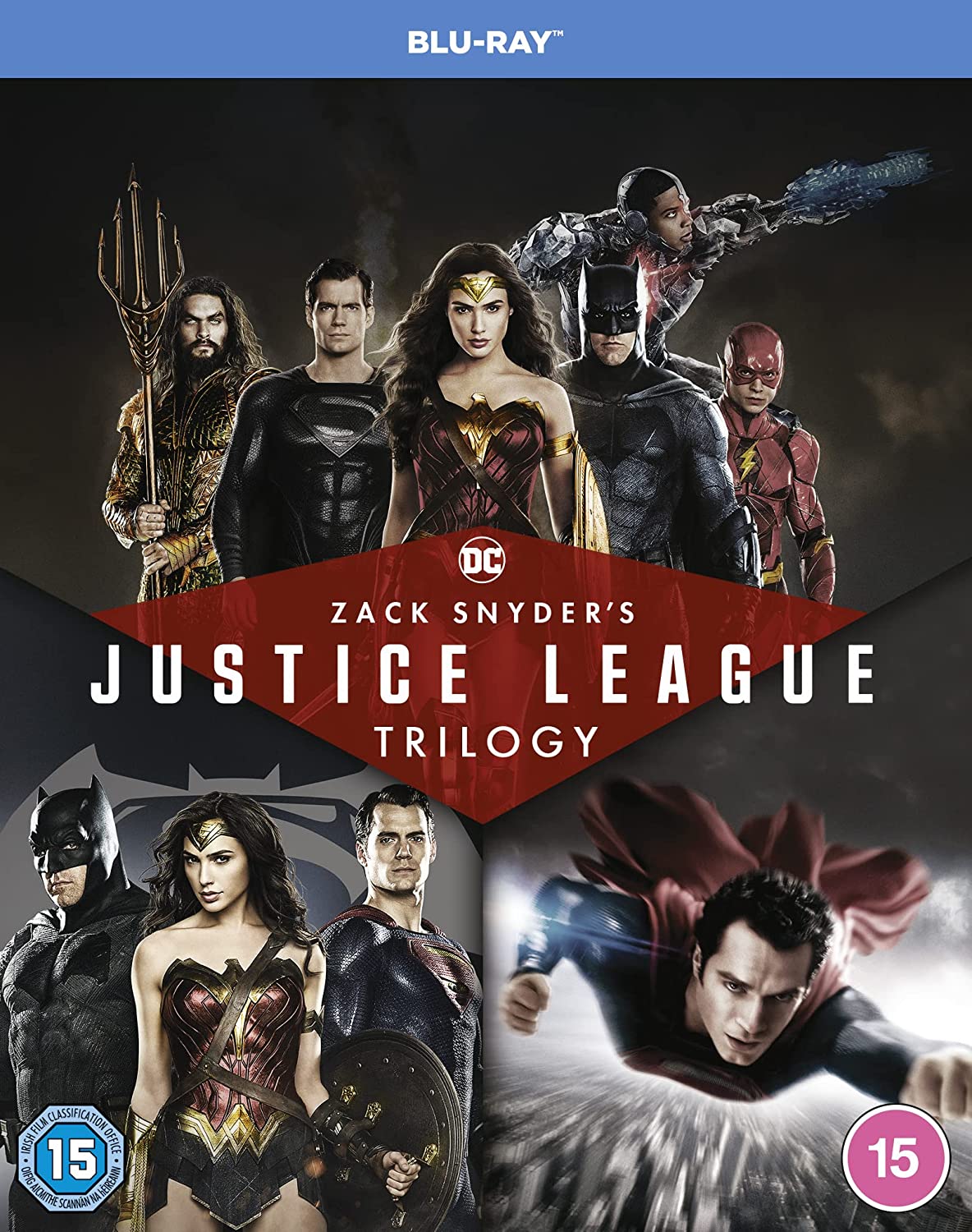 Zack Snyder's Justice League Trilogy (2021) - Blu-ray [Region Free]
