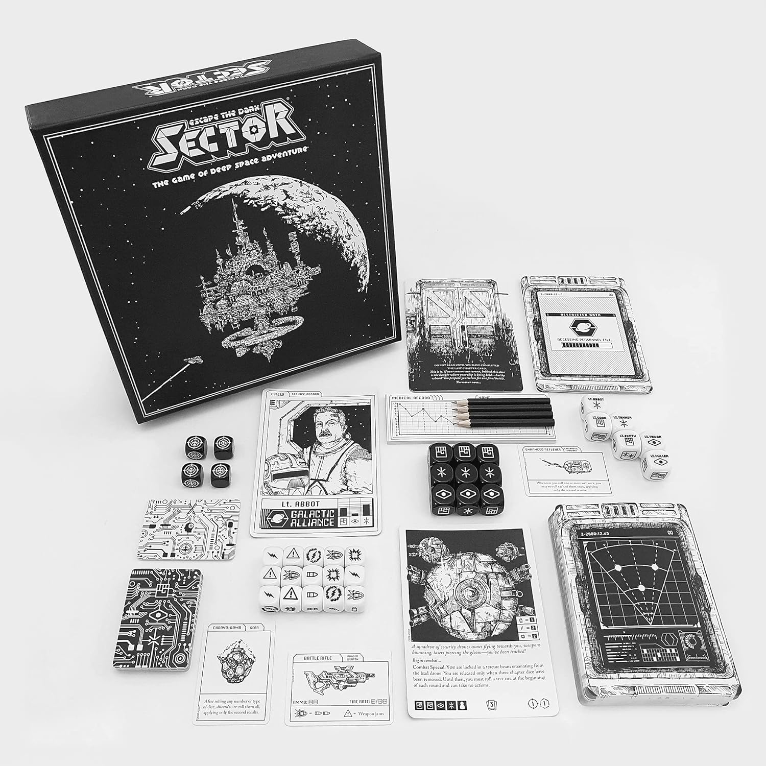 Themeborne Escape the Dark Sector Brettspiel 4