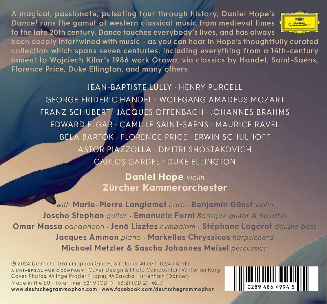 Daniel Hope Zrcher Kammerorchester - Dance! [Audio CD]