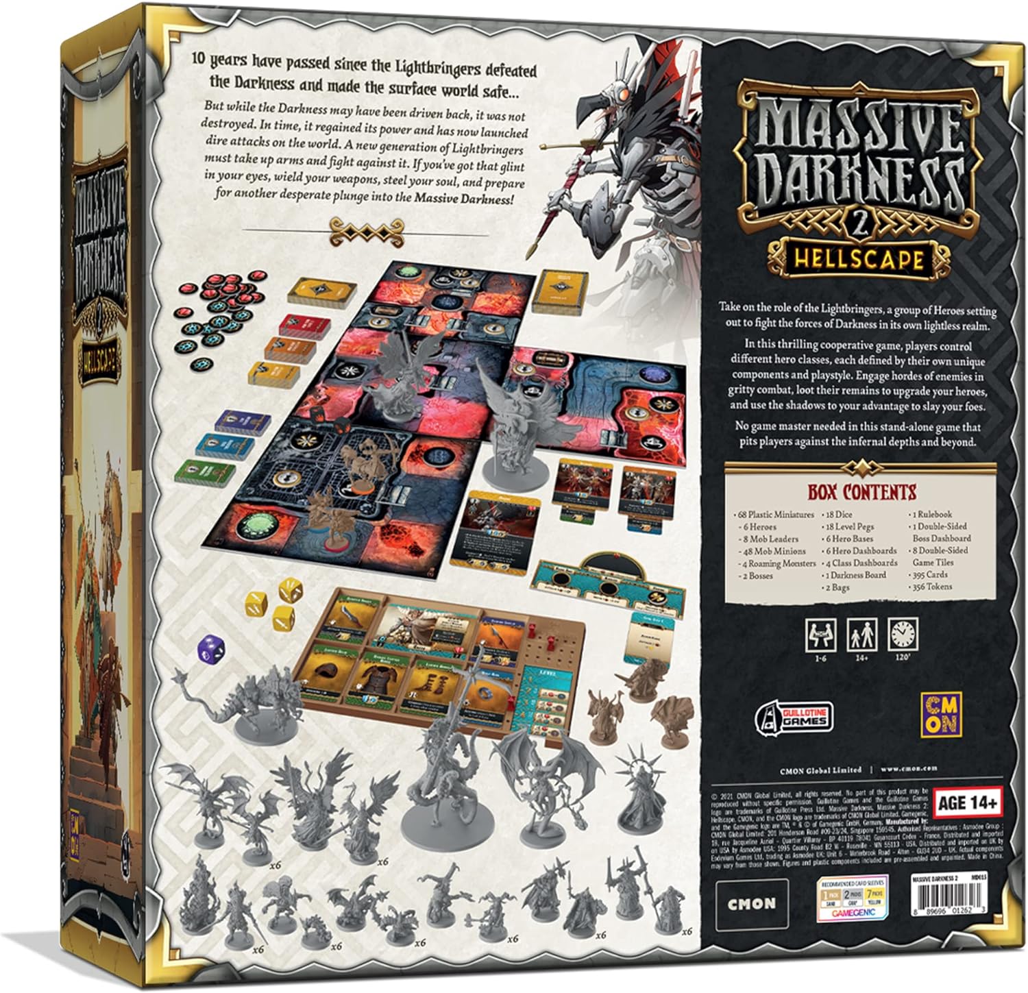 CMON Massive Darkness 2: Hellscape Board Game 3