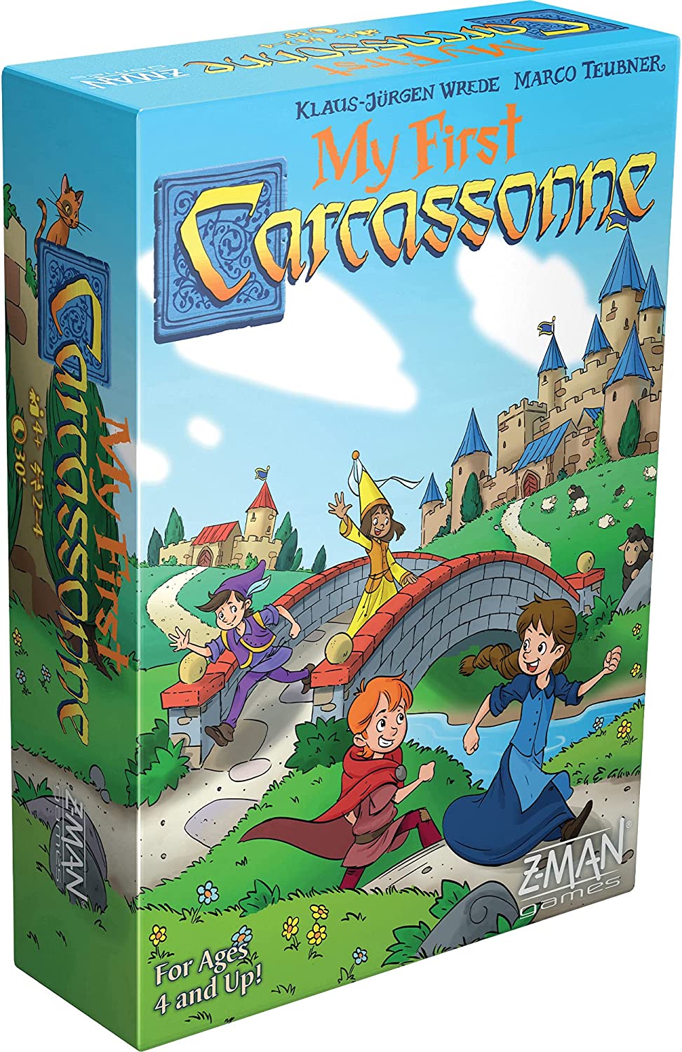 Z-Man Games | My First Carcassonne | Board Game | Ages 4 and up | 2-4 Players |