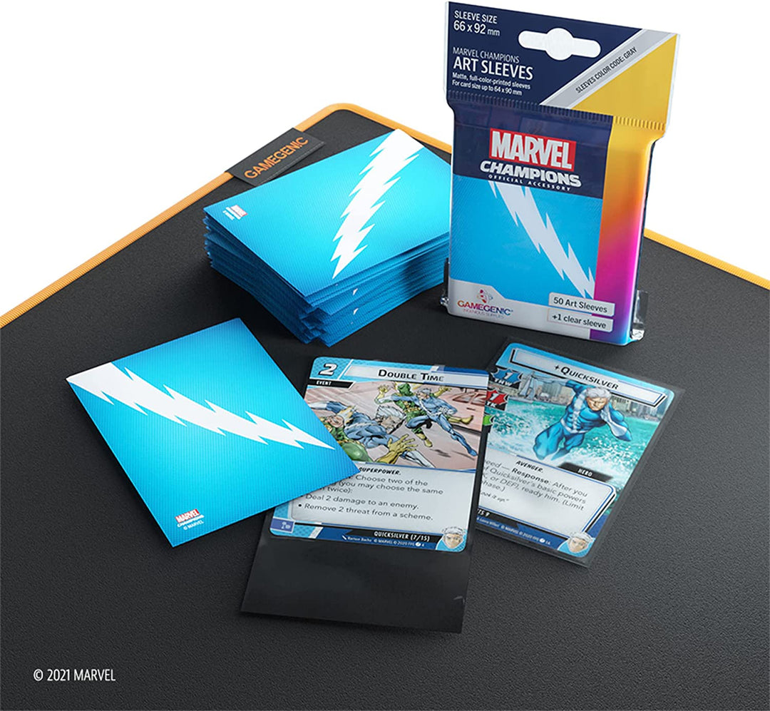 Marvel Champions Sleeves Quicksilver