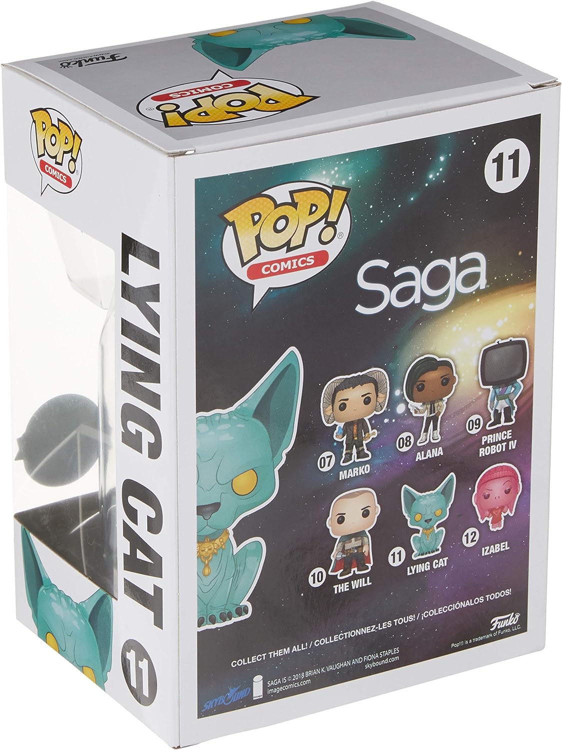 Funko Pop! Vinyl: Saga - Lying Cat (Battle Damaged) Figure (28891) 4