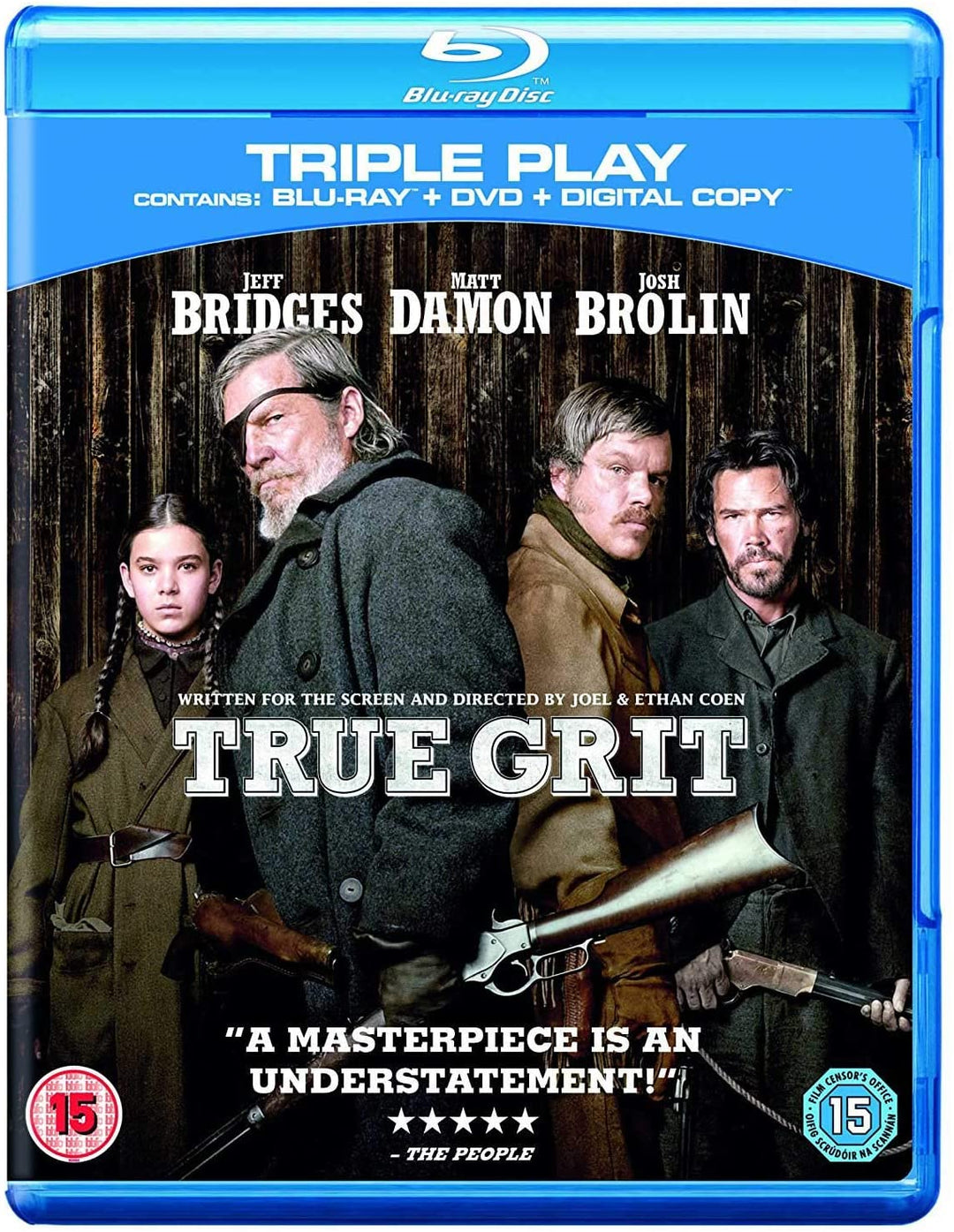 True Grit - Western (Blu-ray + DVD) [2011] [Region Free] [Blu-ray]