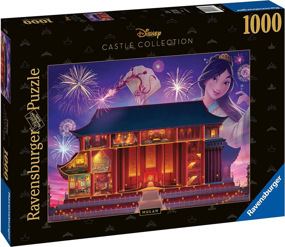 Ravensburger 17332 Disney Mulan Castles 1000 Piece Jigsaw Puzzle for Adults and Kids