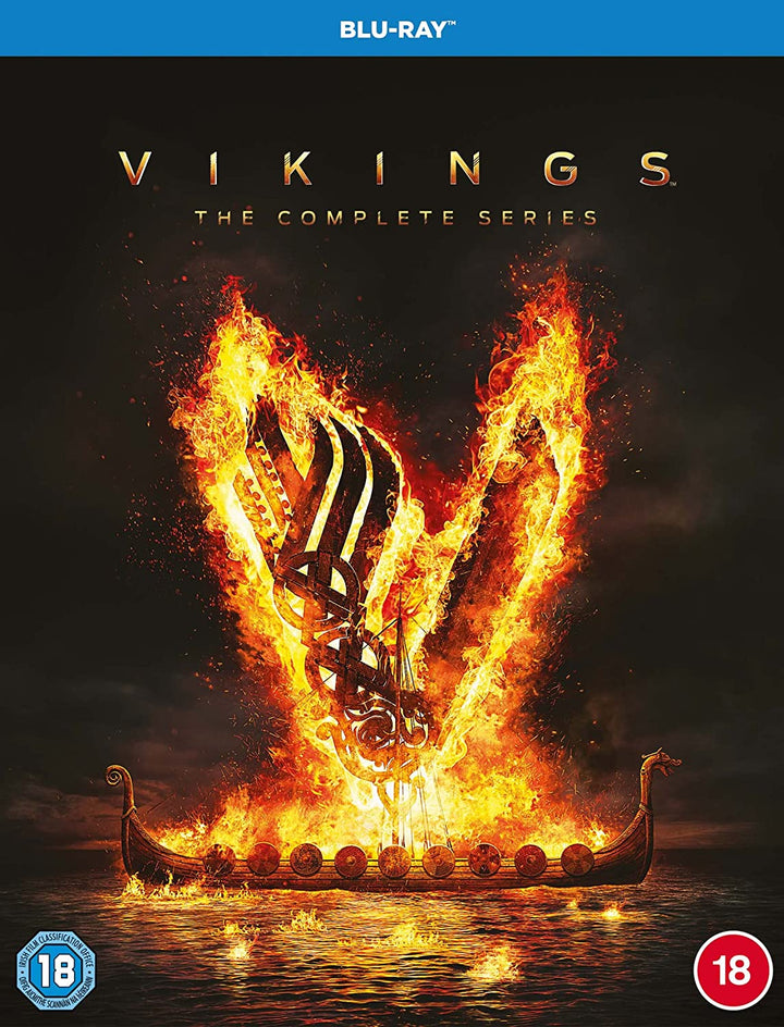 Vikings: The Complete Series [2013] [Region Free] - Drama [Blu-ray]