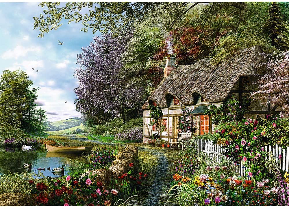 Trefl TR10297 Puzzle Charming Nook (1000 piezas), varios